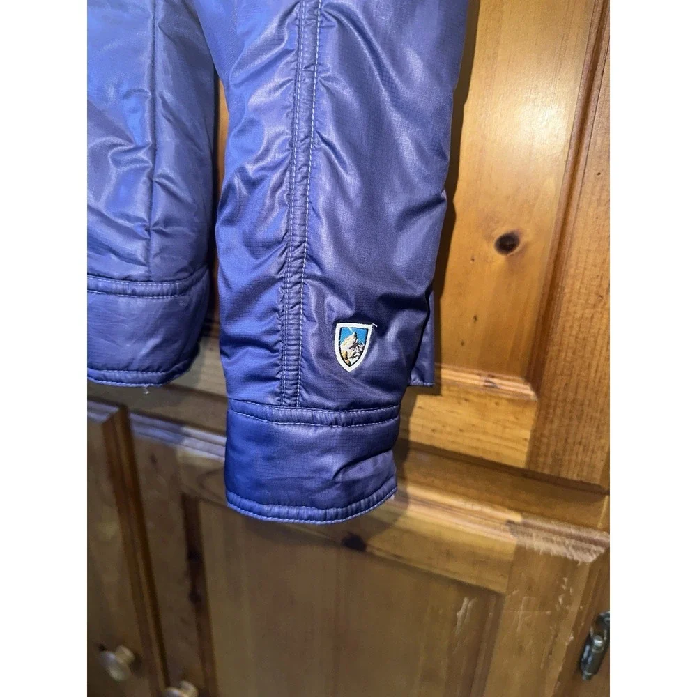 Kuhl Women's XS Pertex Tech Primaloft Full Zip Lightweight Jacket Coat Purple - Picture 3 of 10